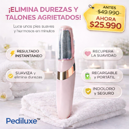 Pediluxe™ | Suavidad y cuidado profesional al instante