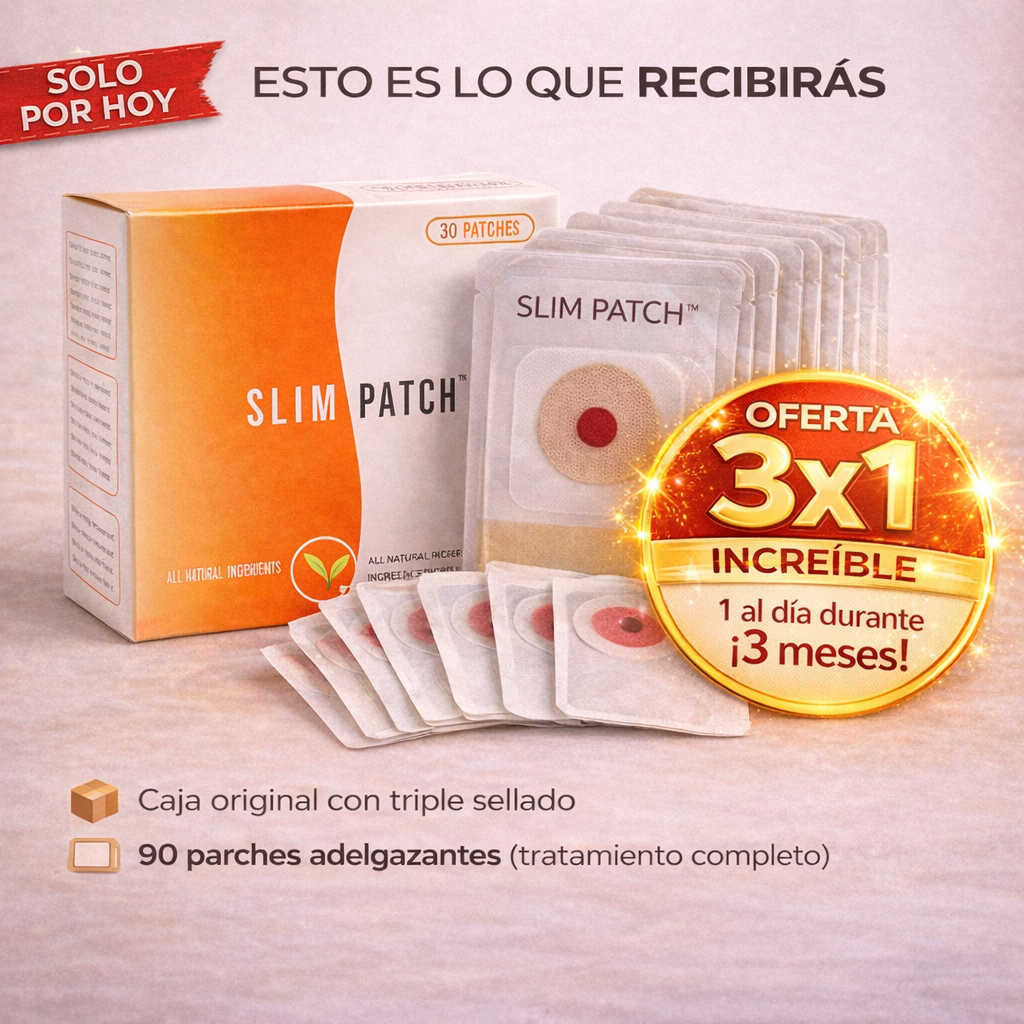 SLIM PATCH™ I Dile adiós a los antojos y adelgaza sin esfuerzo