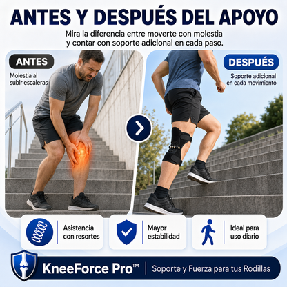 KneeForce Pro™ | Soporte y Fuerza para tus Rodillas