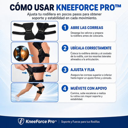 KneeForce Pro™ | Soporte y Fuerza para tus Rodillas