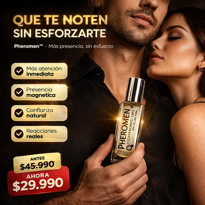 💫 Pheromen™ | Más presencia, sin esfuerzo