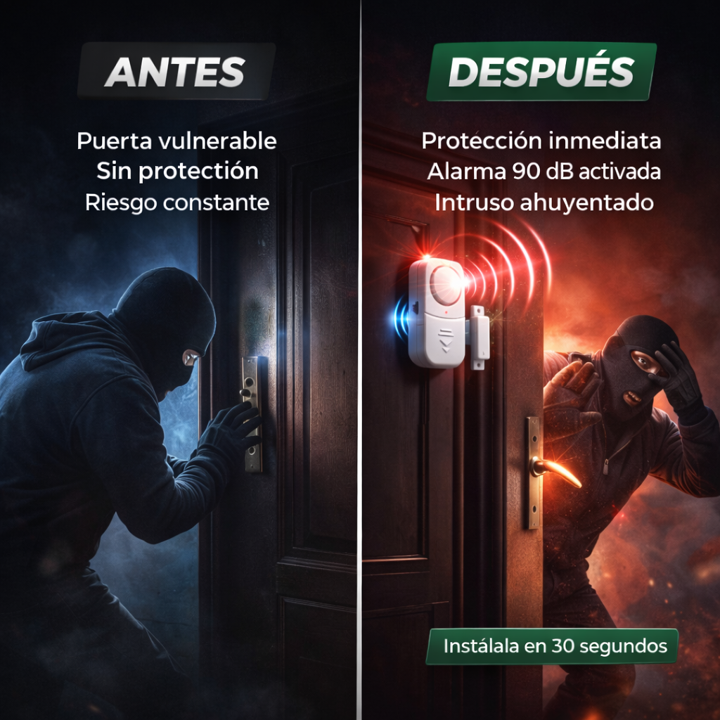 ProtecMag™ |  Espanta intrusos y mantén tu hogar protegido cuando no estás