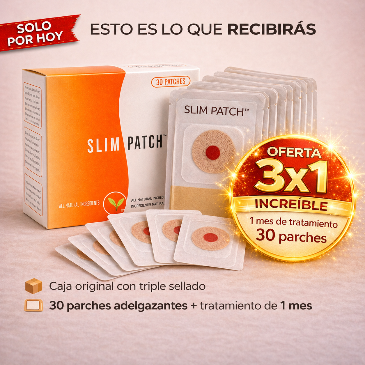 SLIM PATCH™ I Dile adiós a los antojos y adelgaza sin esfuerzo