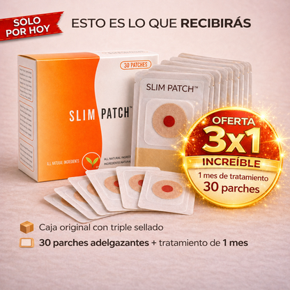 SLIM PATCH™ I Dile adiós a los antojos y adelgaza sin esfuerzo