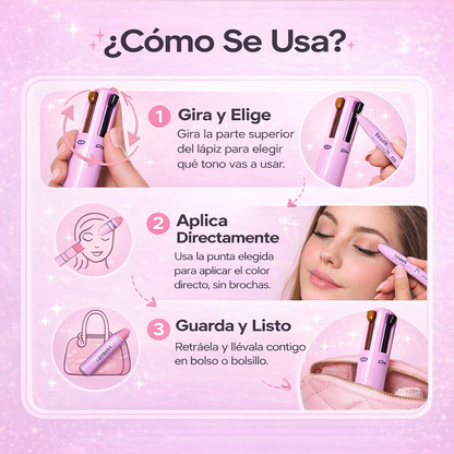 MiBeauty™ | Lápiz de Maquillaje 4 en 1