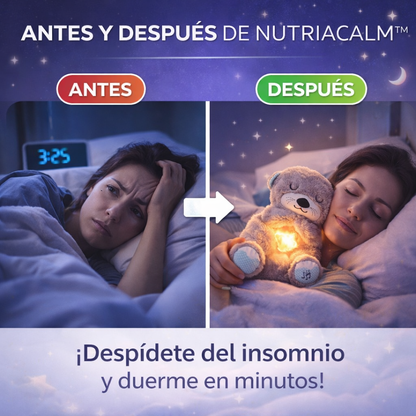 NutriaCalm™ | El compañero perfecto para noches más tranquilas