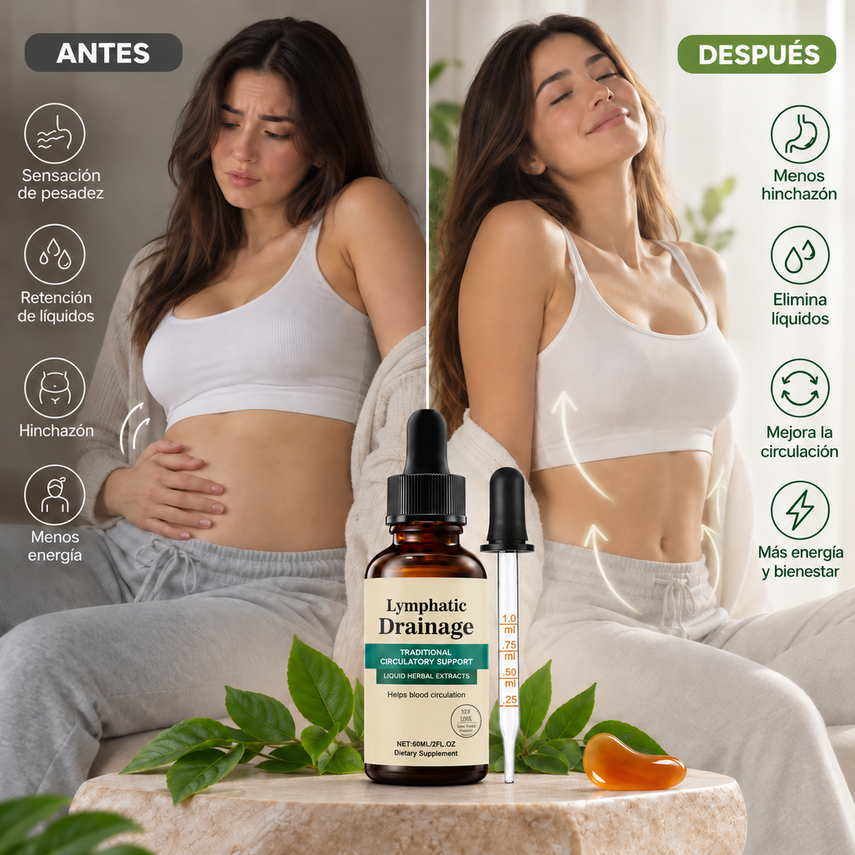 Lympha™ | Gotas de Drenaje Linfático 60 ml