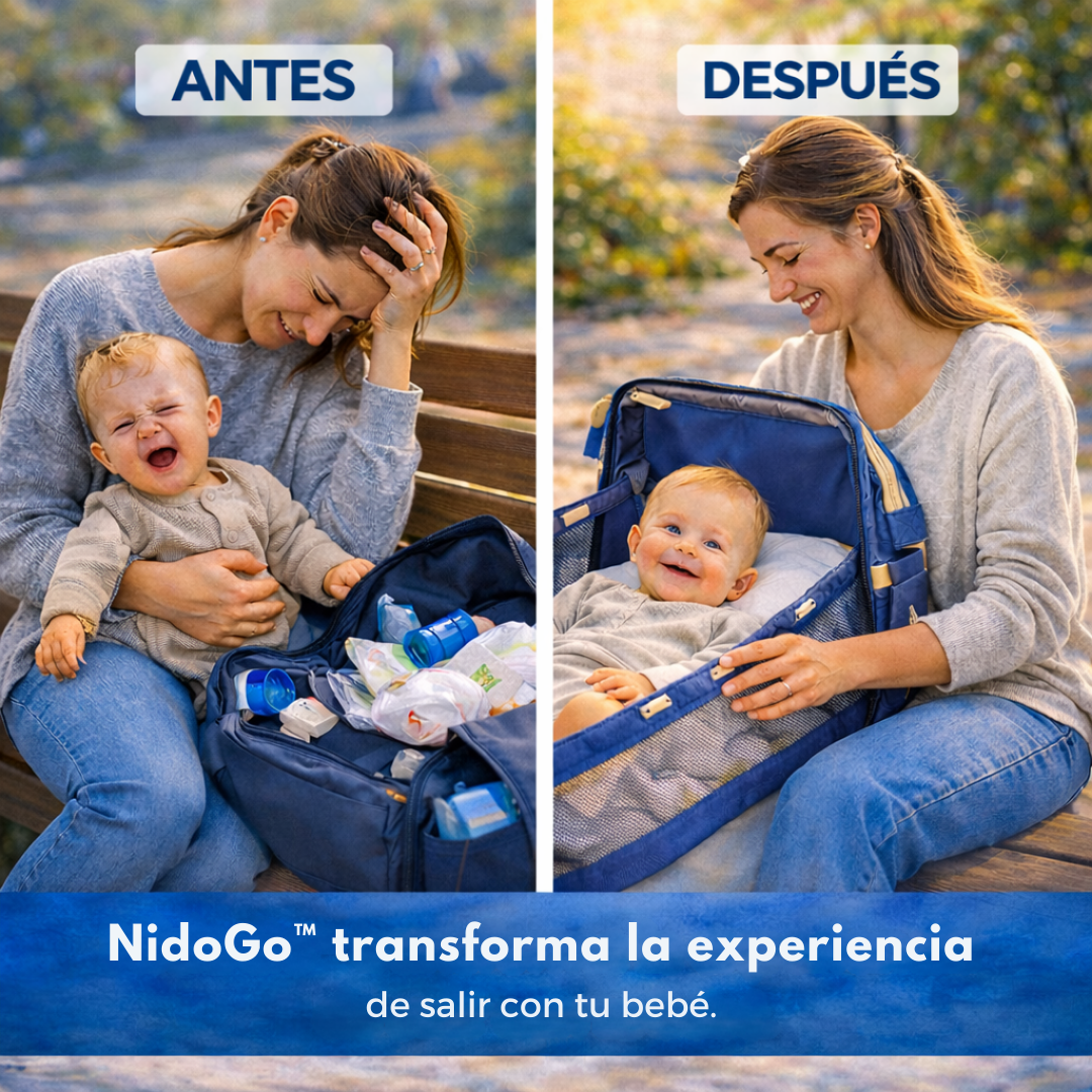 NidoGo™ | Todo lo que tu bebé necesita, en una sola mochila