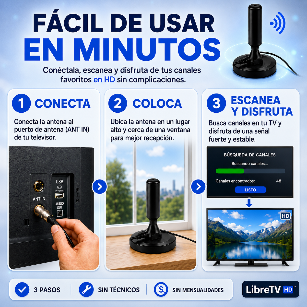 LibreTV HD fácil de usar en minutos