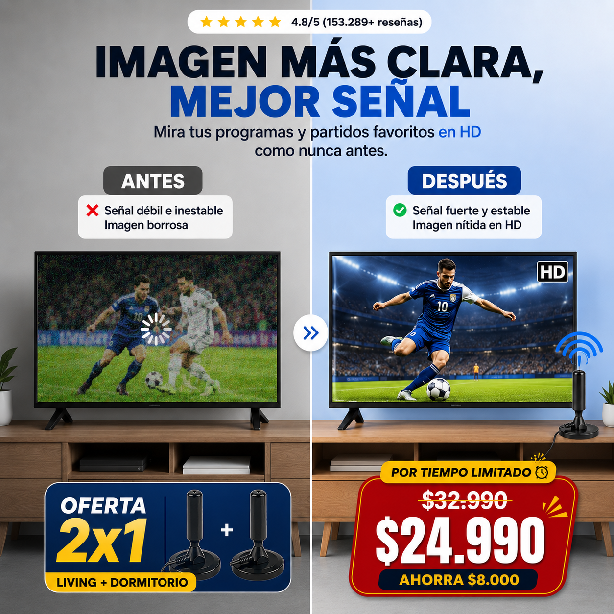 LibreTV HD imagen más clara y mejor señal