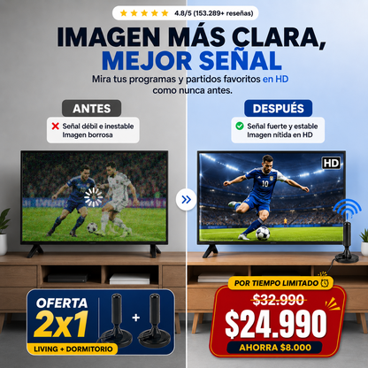 LibreTV HD imagen más clara y mejor señal